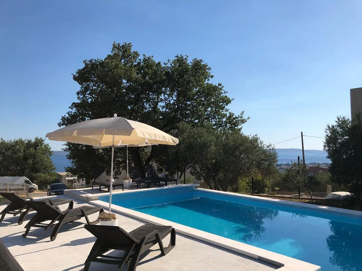 Apartment The View Split. Highlight With Roof-Top-Terrace And Pool Kastela Croatia