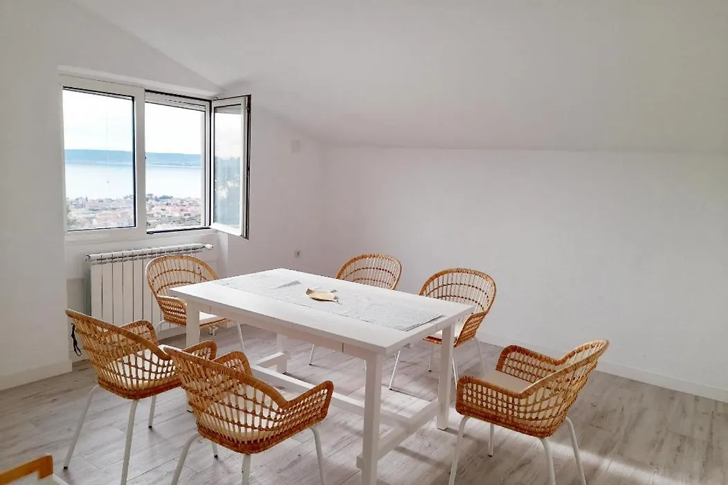 The View Split. Highlight With Roof-Top-Terrace And Pool Kastela Croatia
